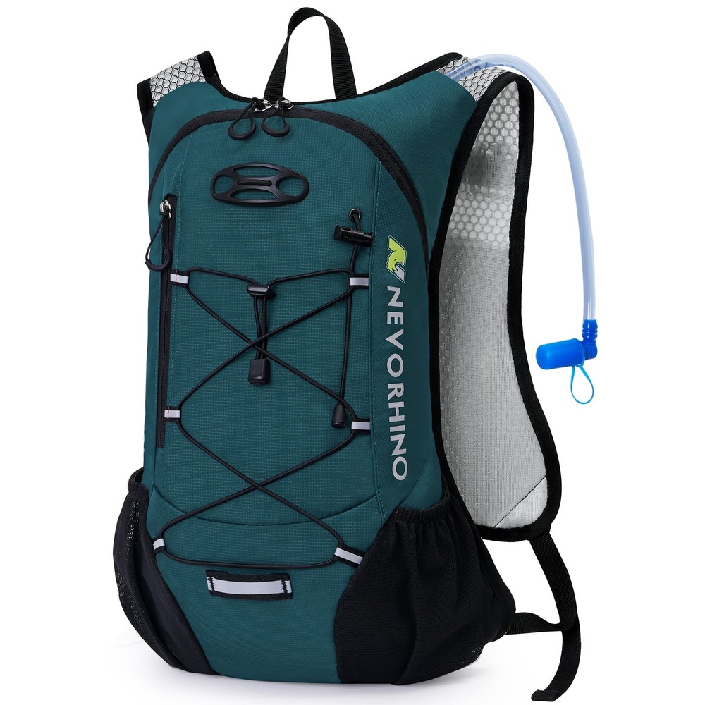 Lightweight Hydration Backpack, Running Backpack with 2L Water Bladder, Hydro...