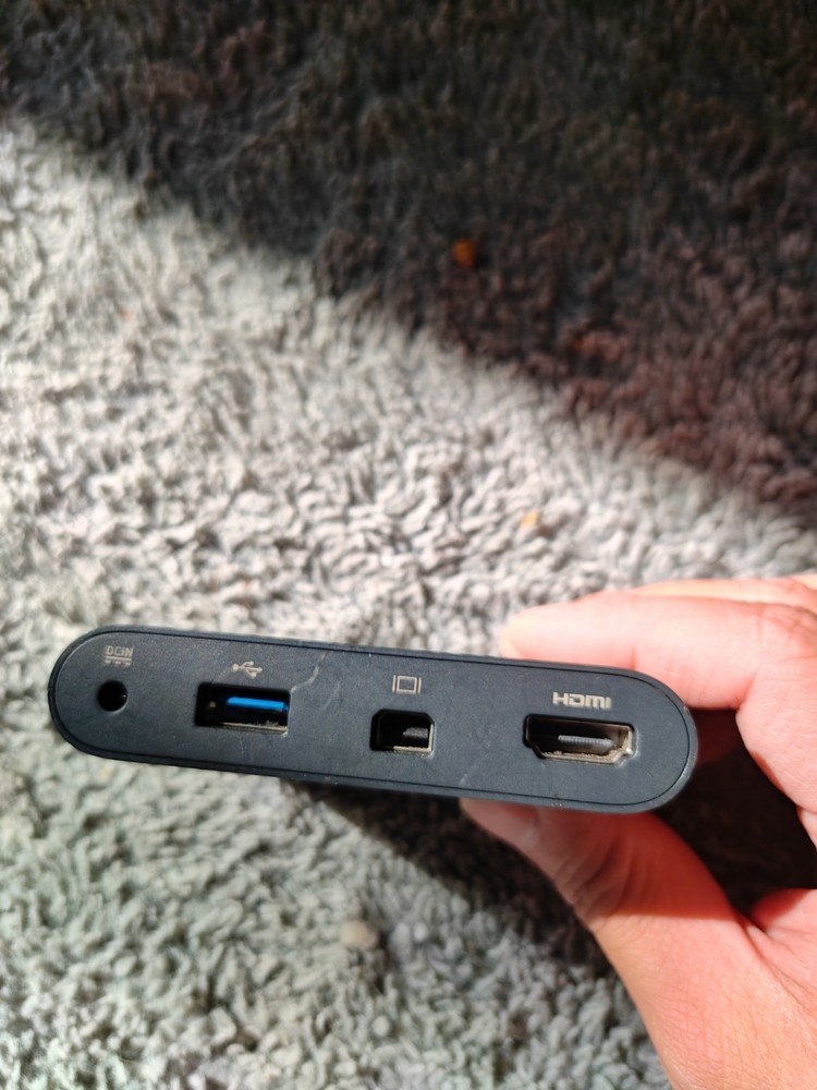 Untested* HTC Adapter 2PU6100 Black HDMI USB DCIN for PC VR Headset 2016