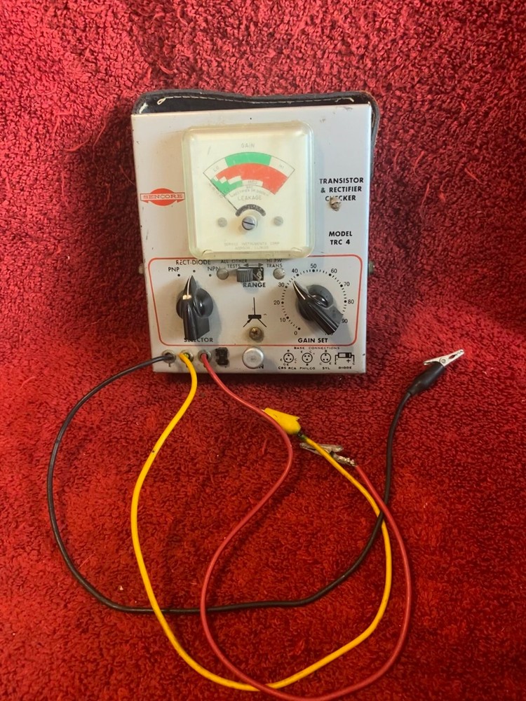 SENCORE TRC-4 TRANSISTOR AND RECTIFIER CHECKER