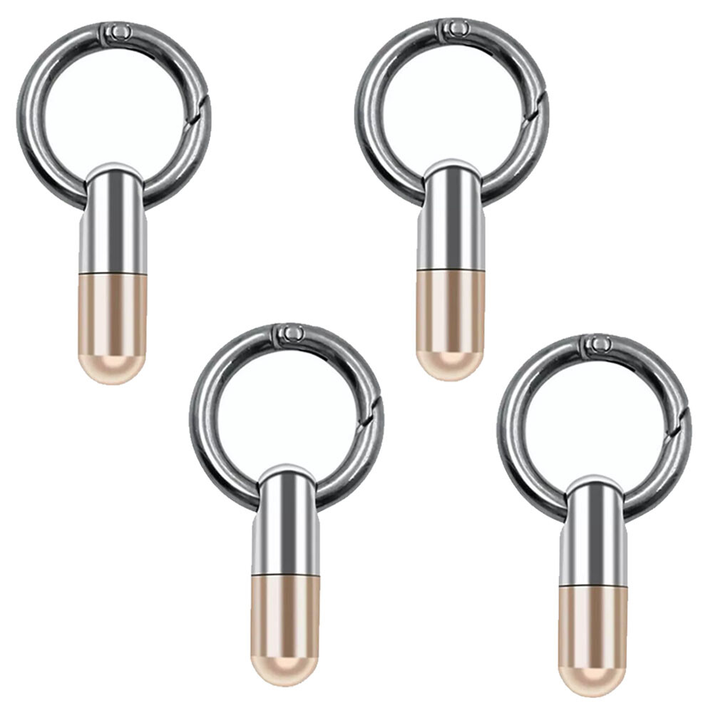 4pc Capsule Knife Microblade Key Micro Cutting Tool Mini Pill Keychain Knife