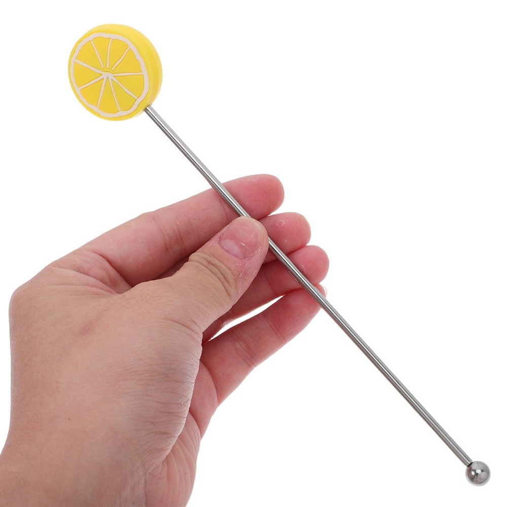 6 Pcs Stirrers for Mixed Drinks Bartending Stick Coffee Mixing Tools