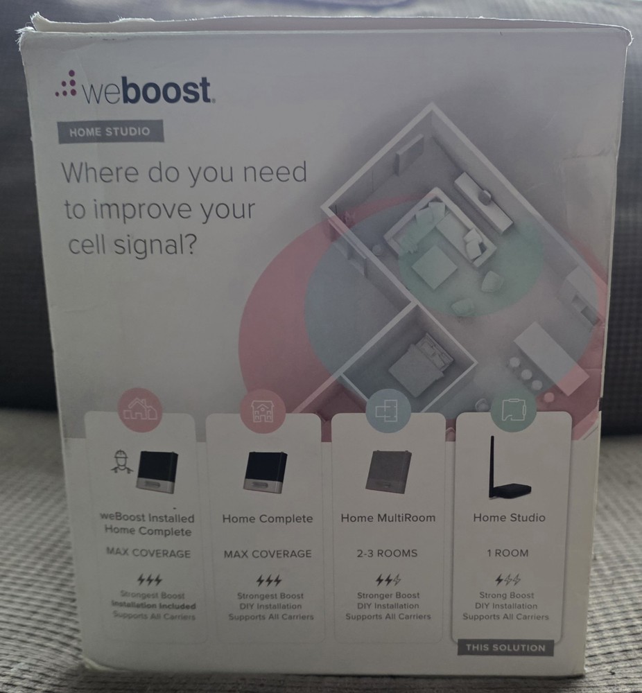 weBoost Home Studio Cell Signal Booster Kit