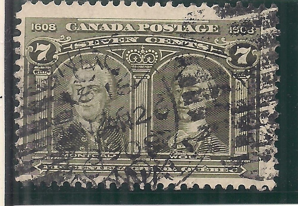 Canada #100 used Fine from London