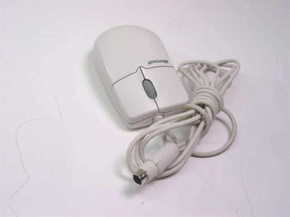 Microsoft X03-48591 3-Button PS/2 Mouse 63618-OEM