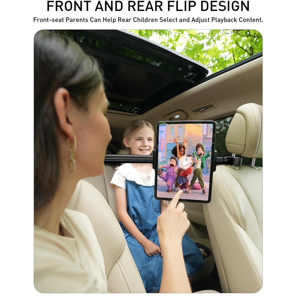 Headrest Tablet Holder for Car - Kids Entertainment Solution