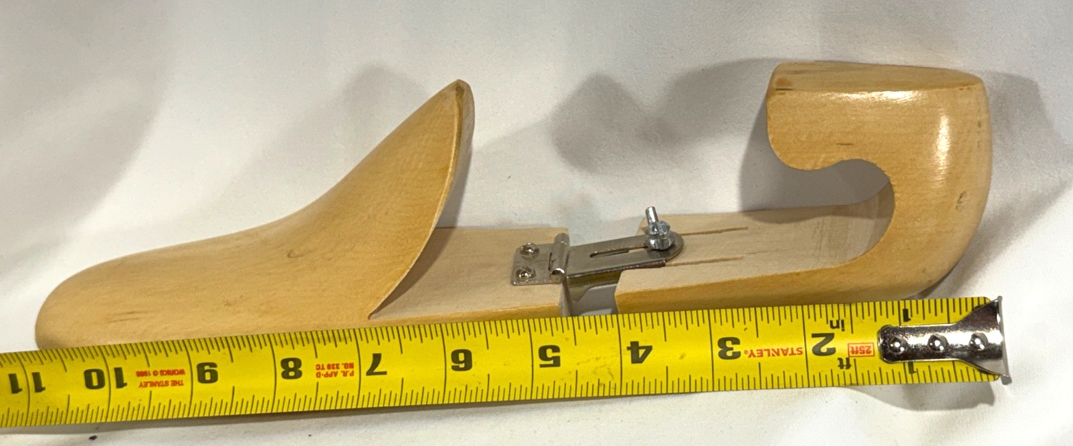 Vintage D Mackay Mens Wooden Shoe Tree Stretchers Made in New York USA