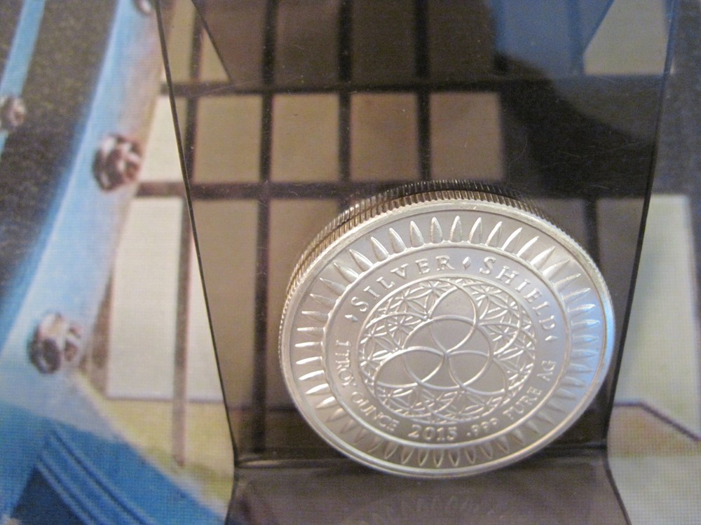 2015 MERICA 1 OZ SILVER SHIELD BU