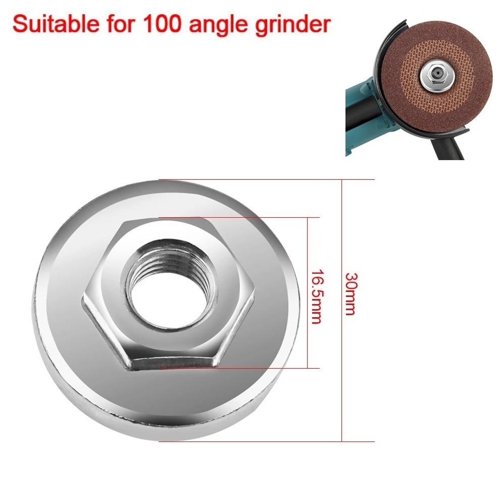 Grinder Nut Set Tool Replacement Applicable To Type 100 Angle Grinder Plate