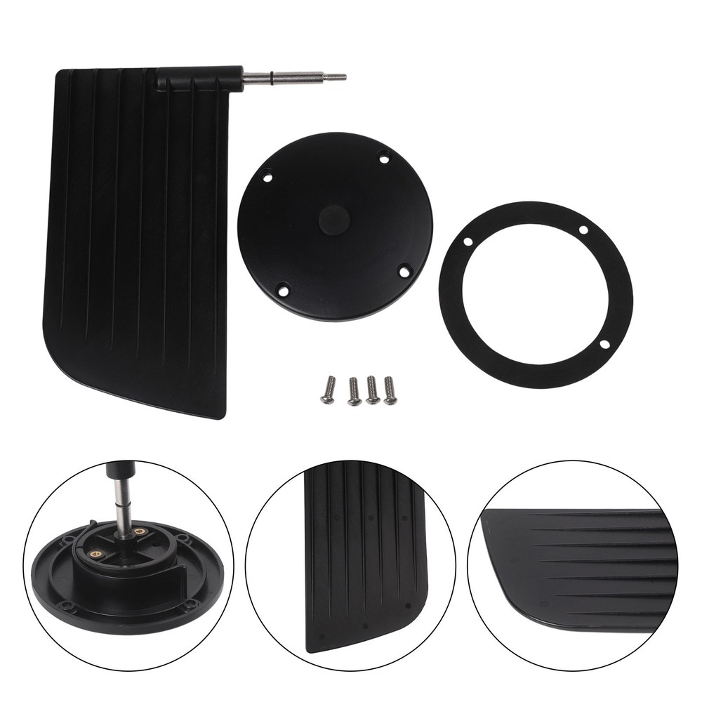 Directional Control Kit for For surfaceboard Tail Rudder for Improved Steering