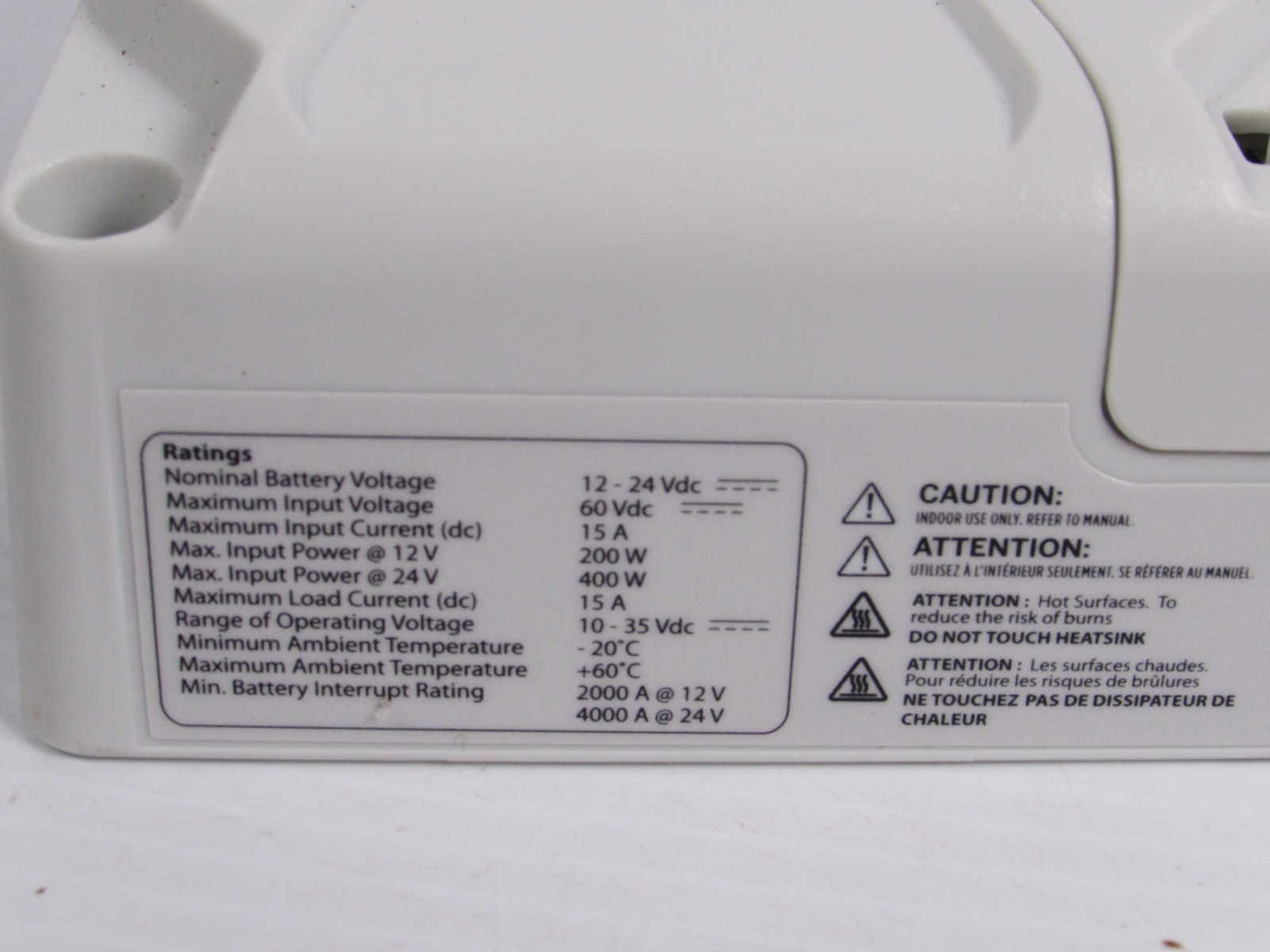 Morningstar Prostar Solar Charge Controller Panel PS 15-M Good Condition