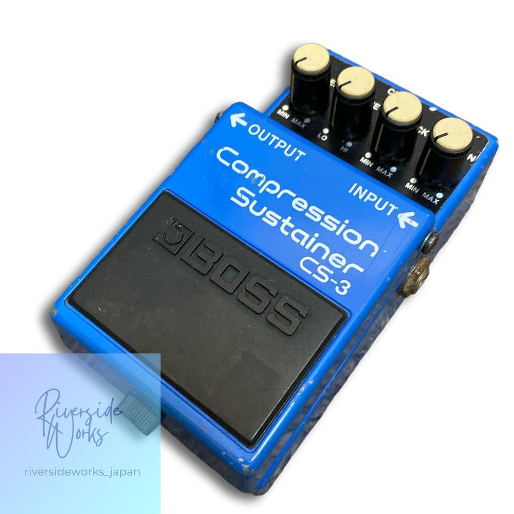 Used BOSS CS-3 Compression Sustainer Effects Pedal
