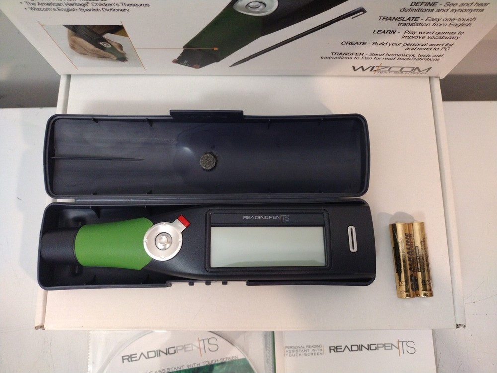 Wizcom ReadingPen TS Text reader ( Personal Reading Assistant With Touch screen)
