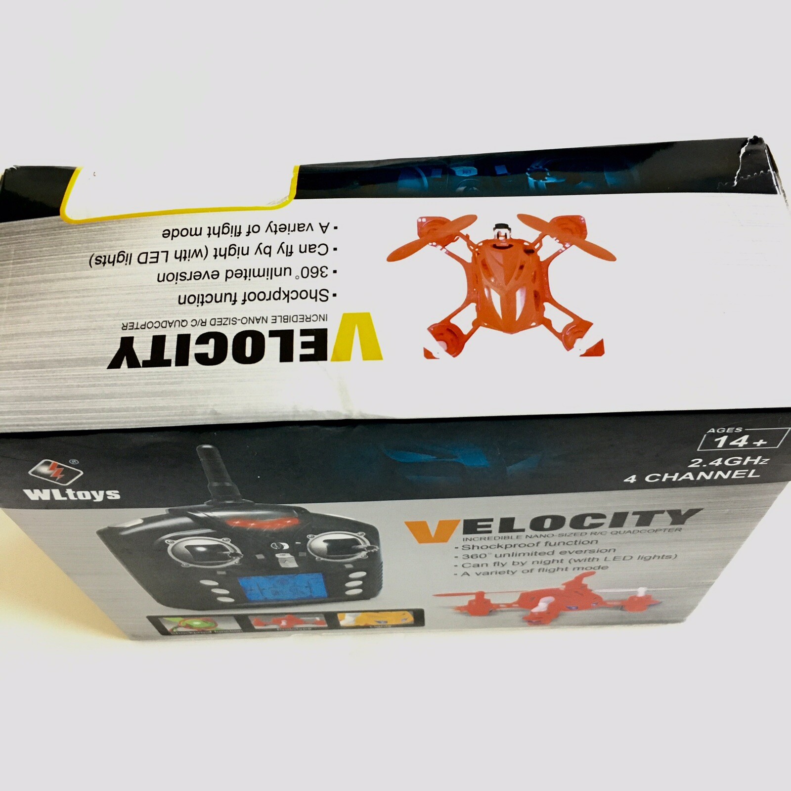 WLToys Micro RC Quadcopter RC 4 Channel Micro 2.4 GHz 500007