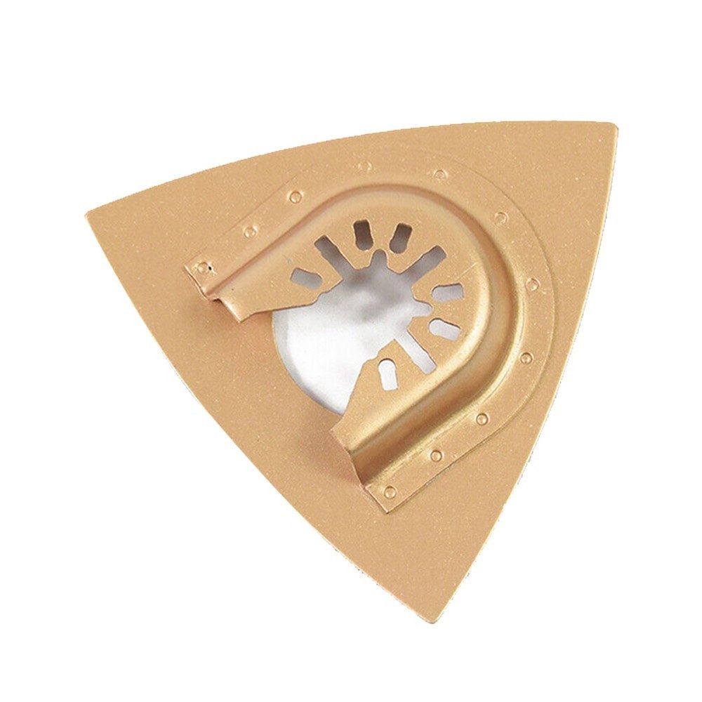 Oscillating Multitool Triangular Carbide Grit Rasp Blade Grout.Removal