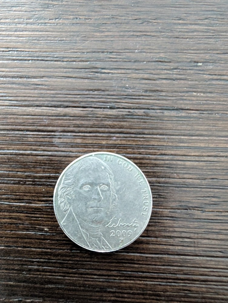 2009 jefferson nickel