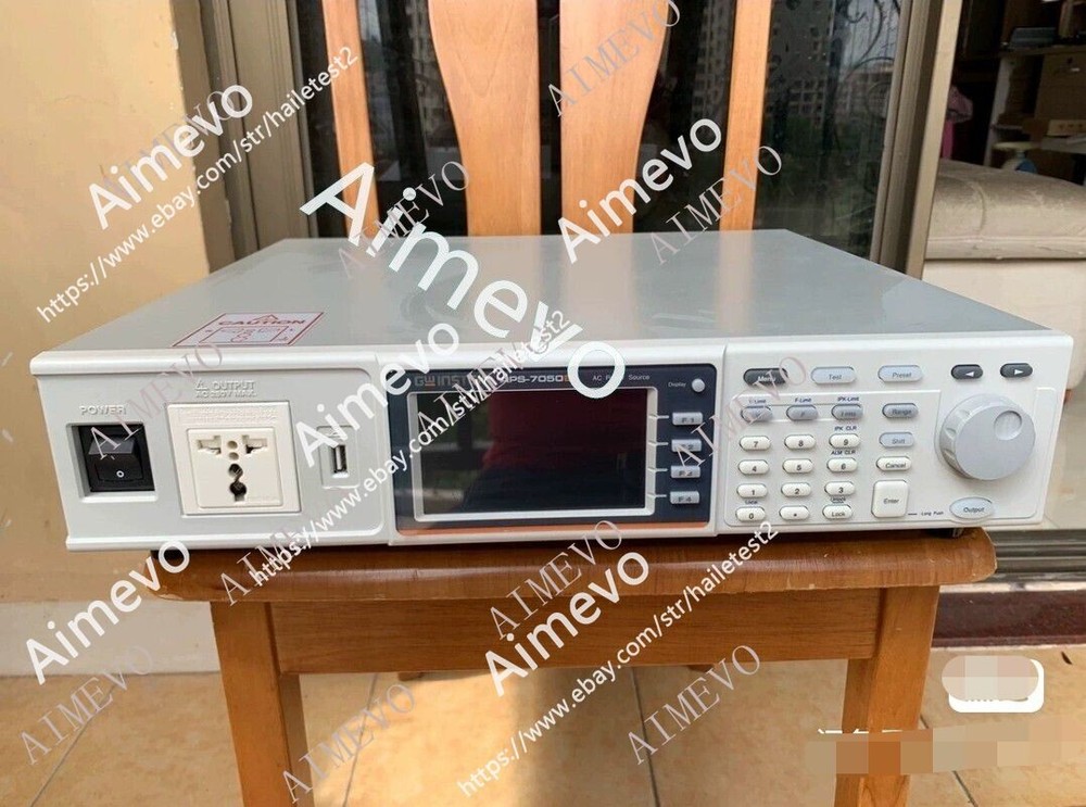 GW Instek APS-7050E 500VA Linear A.C. Power Source