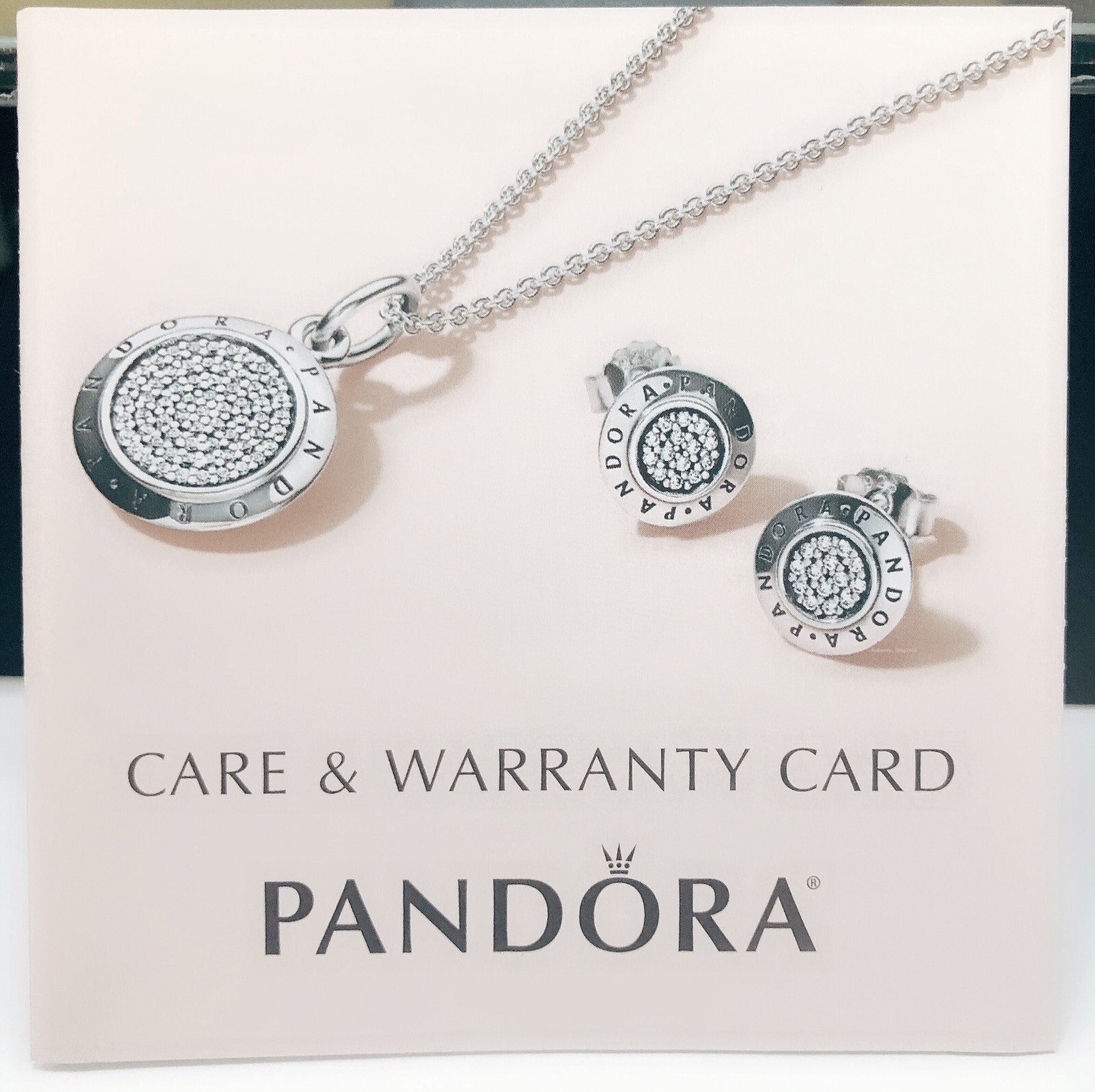 100% New PANDORA 925 Sterling Silver Studded Chain Charm Bracelet 592453C00