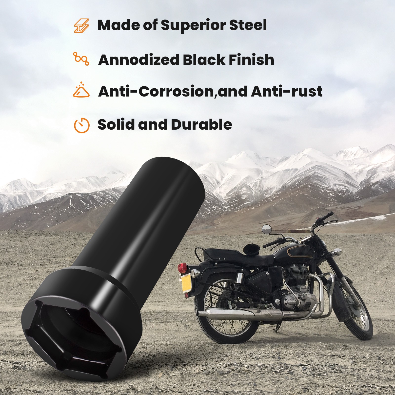 Mainshaft Lock Nut 2 1/4" Sprocket Socket For Harley Davidson Dyna 2006 - now