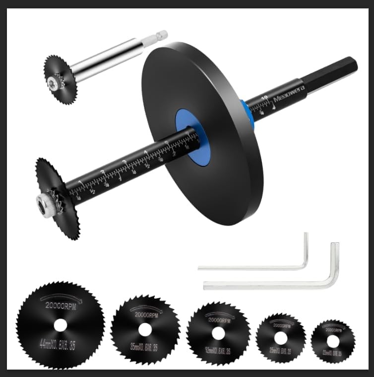 MeaoweraPVC Pipe Internal Cutter Set – 360° Rotating Pipe Cutting Tool with A