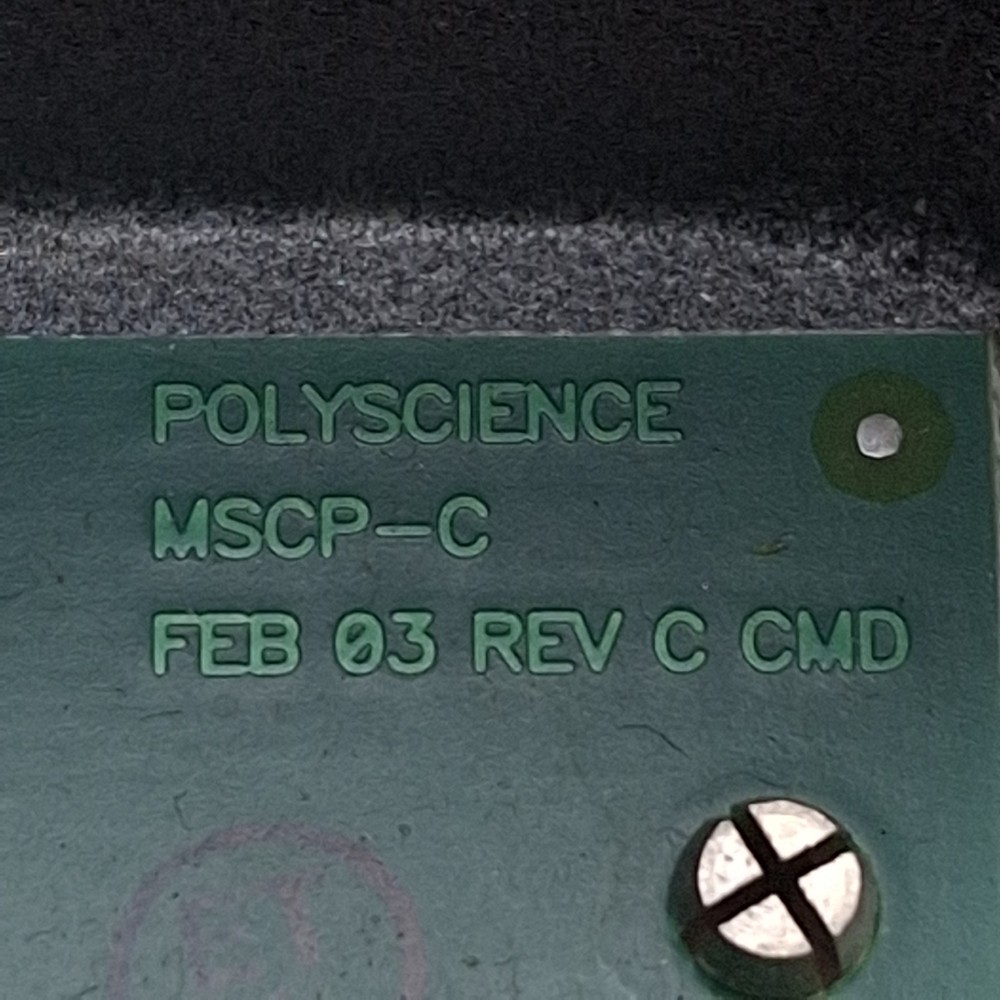 PolyScience MSCP-C Power Supply Control Board For VWR 1187P Chiller Recirculator