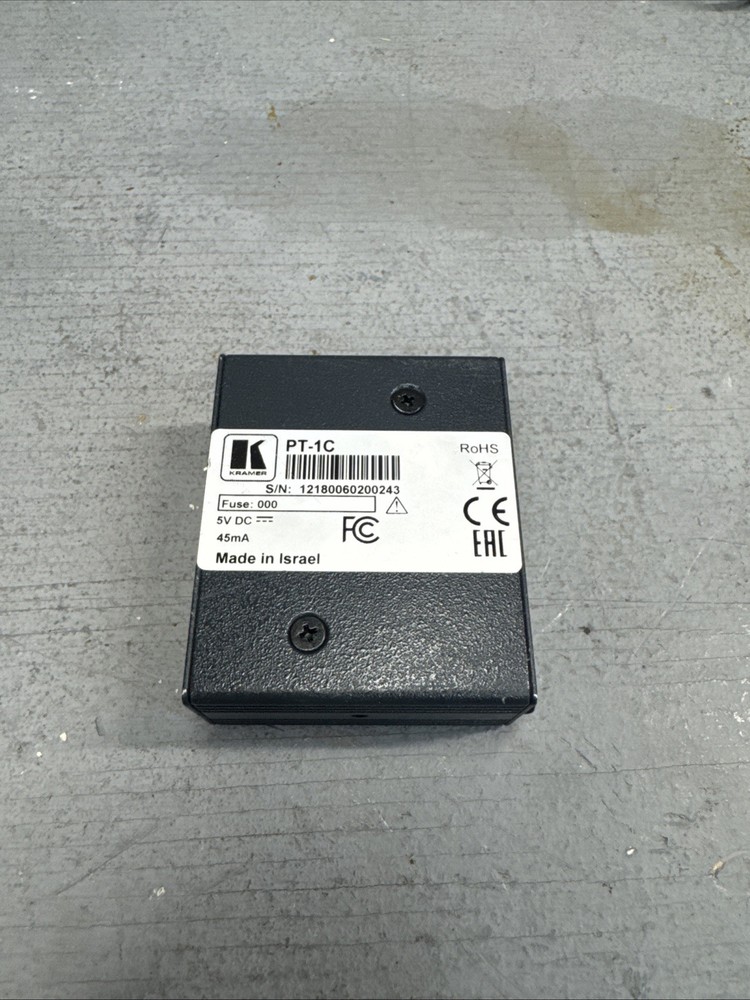 Kramer PT-1C EDID Processor / Video Signal Enhancer Compact HDMI Line Amplifier