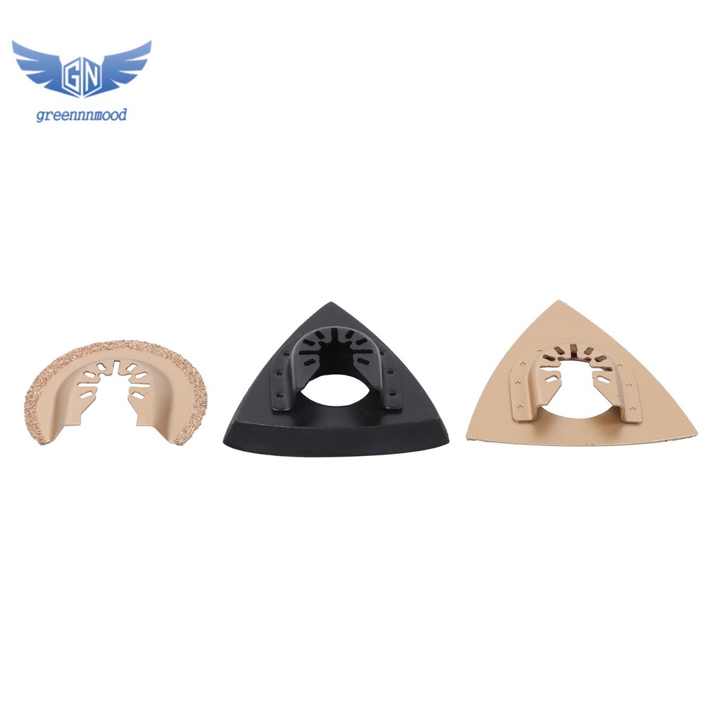 104Pcs Oscillating Multi Tool Blade Include 18 Types Blades 80 Sandpapers 4 Pads