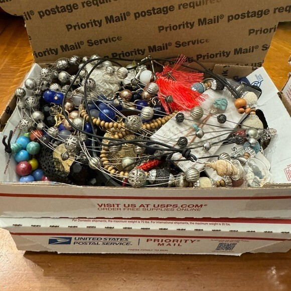 Mystery Jewelry Lot Vintage Modern Wearable 1-2 lbs Good Cond (READ DESCRIPTION)