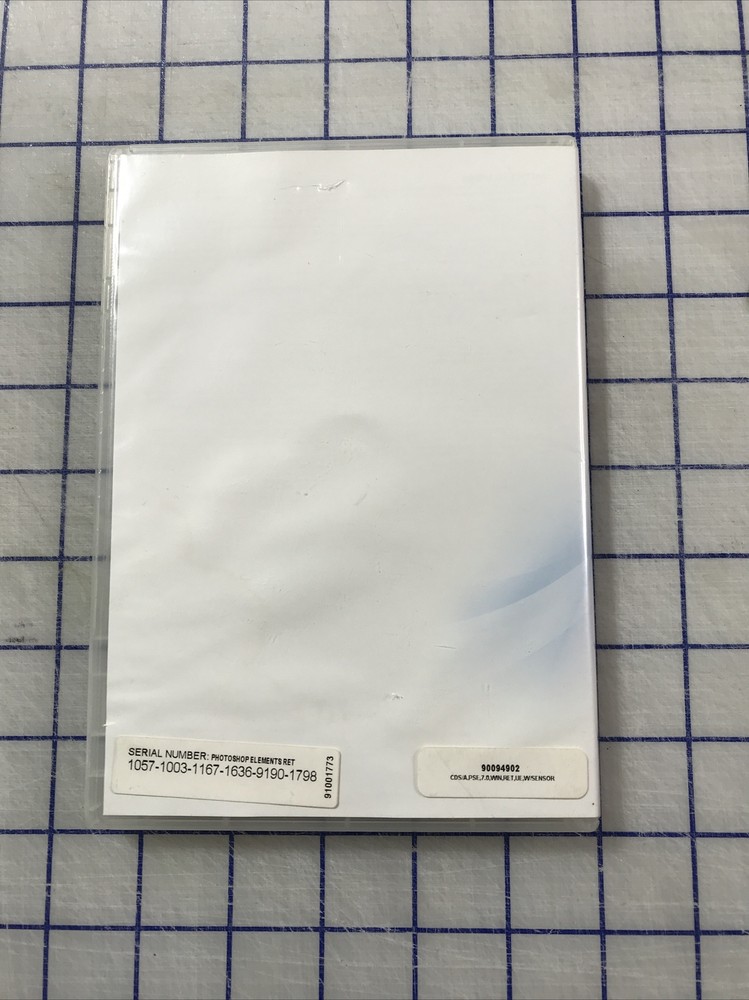 Adobe Photoshop Elements 7 (PC, 2008)