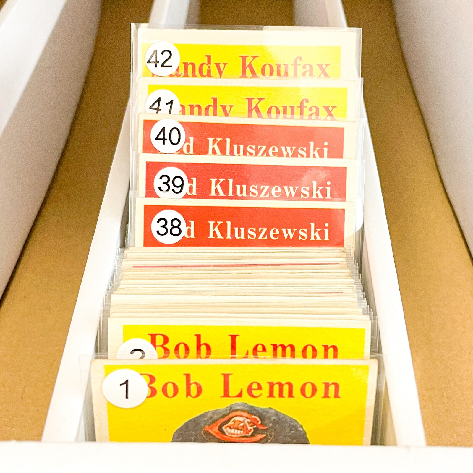 Numbered Soft Penny Sleeves for Sports & Trading Card Sellers 500, 1000, 5000