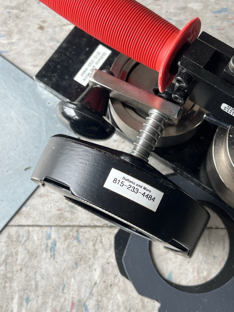 Model 225 Button Machine Pinback Hand Press