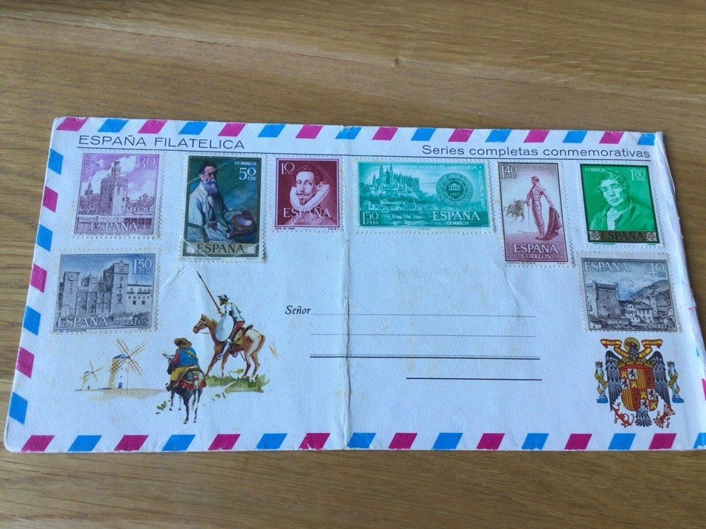 Spain large  stamps cover  Ref 56259