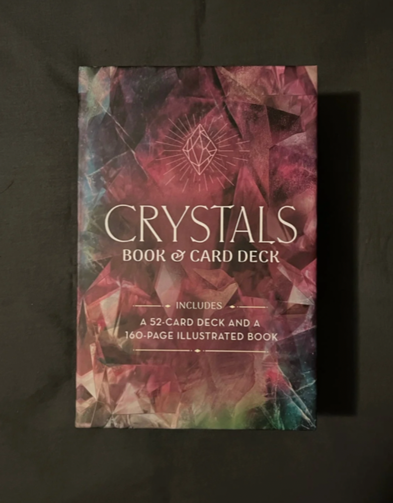 Crystals Oracle Deck: Includes a 52 Oracle Deck w Instructions Beginners Tarot