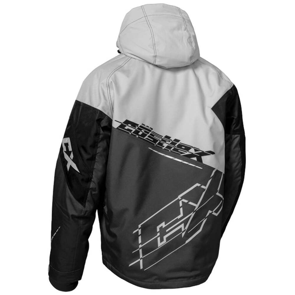 Castle X Code G3 Snowmobile Jacket - Silver/Charcoal