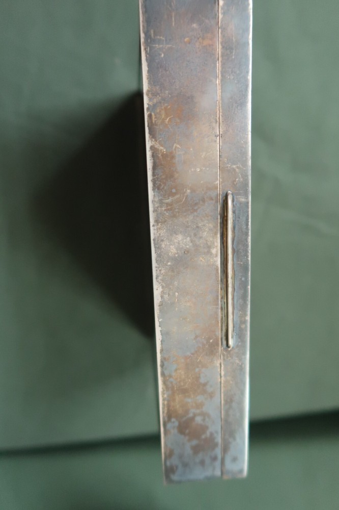 silver cigarette case Robert Pringle & Sons, Birmingham 1964