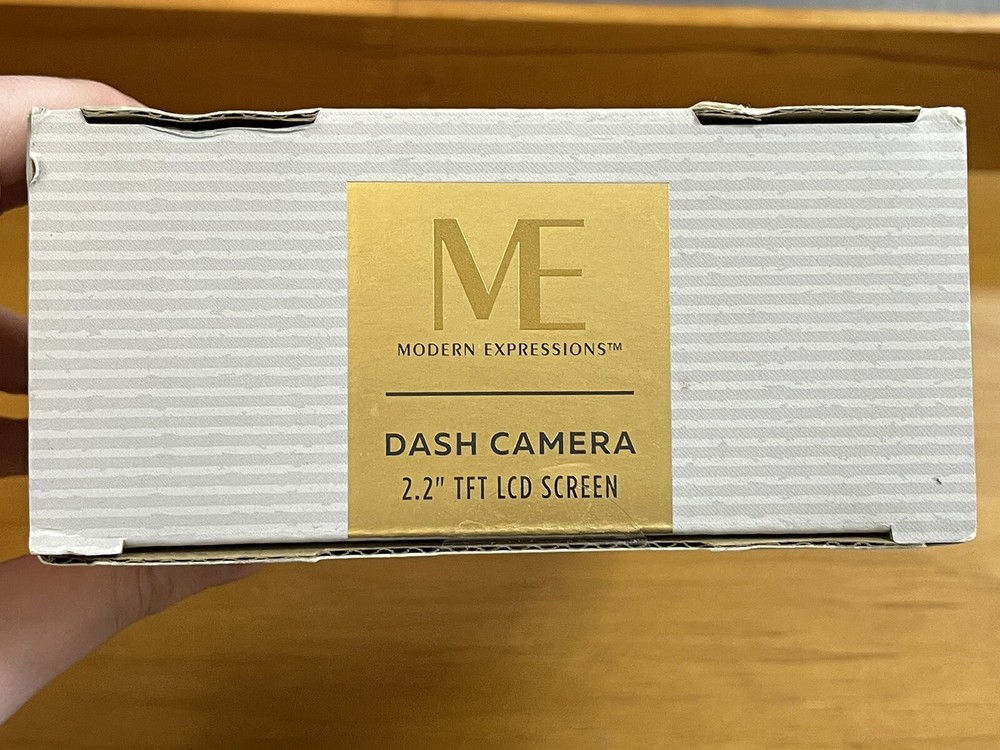 Modern Expressions Dash Camera 2.2” TFT LCD Screen New Open Box