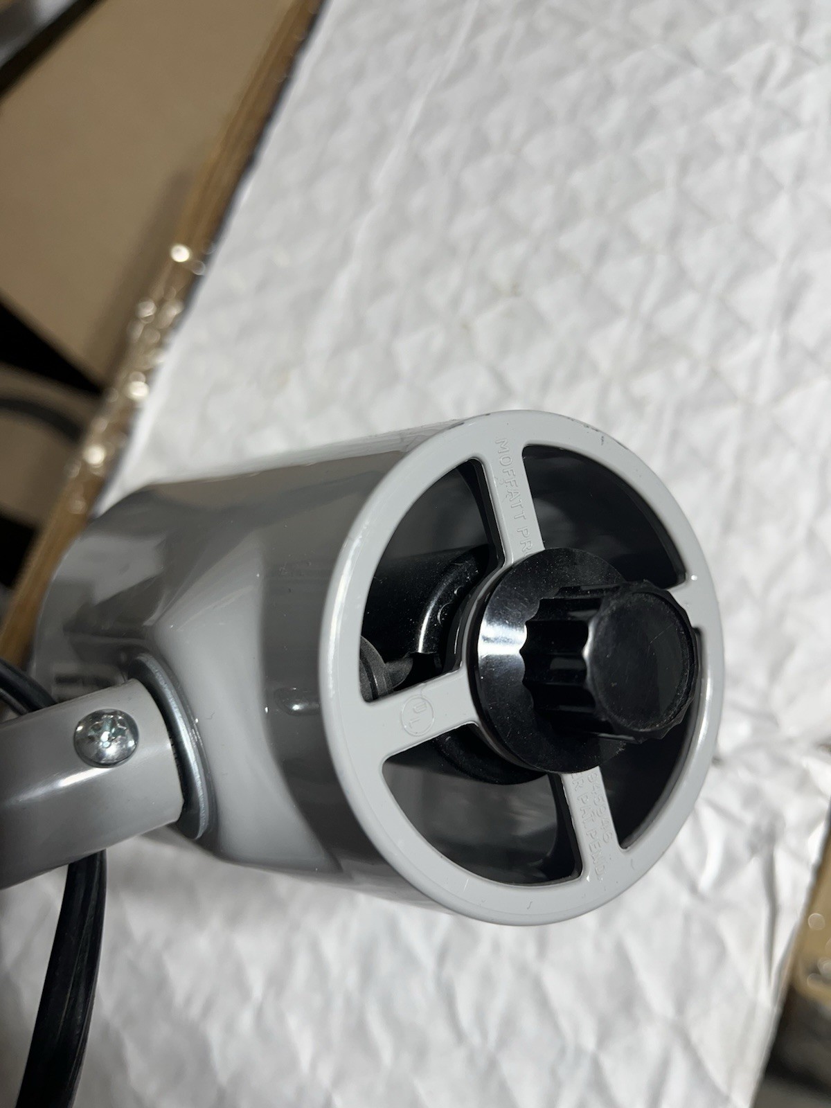 Moffatt Adjustable Heavy Duty Industrial Gooseneck Lamp 120v