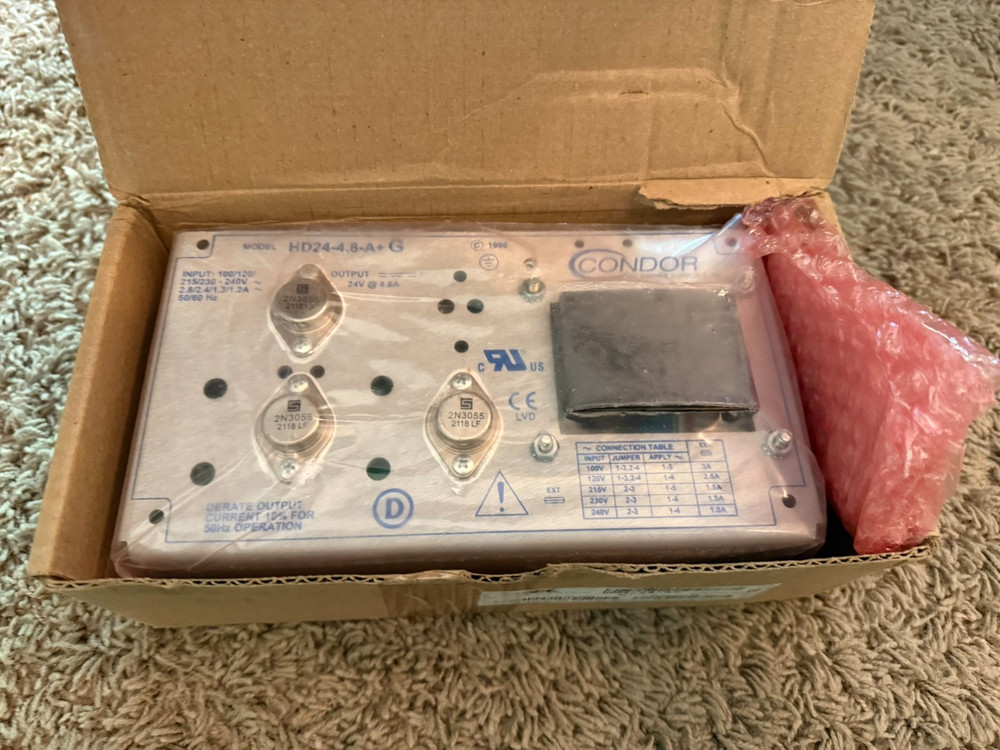 SL Power Electronics HD24-4.8-A+ Power Supply Open Box