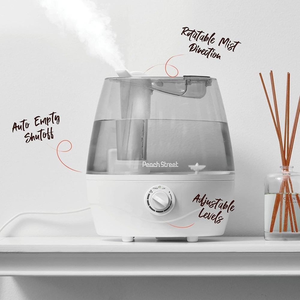 Effortless Fill Dual Function Cool Mist Humidifier - 2.2L for Optimal Comfort
