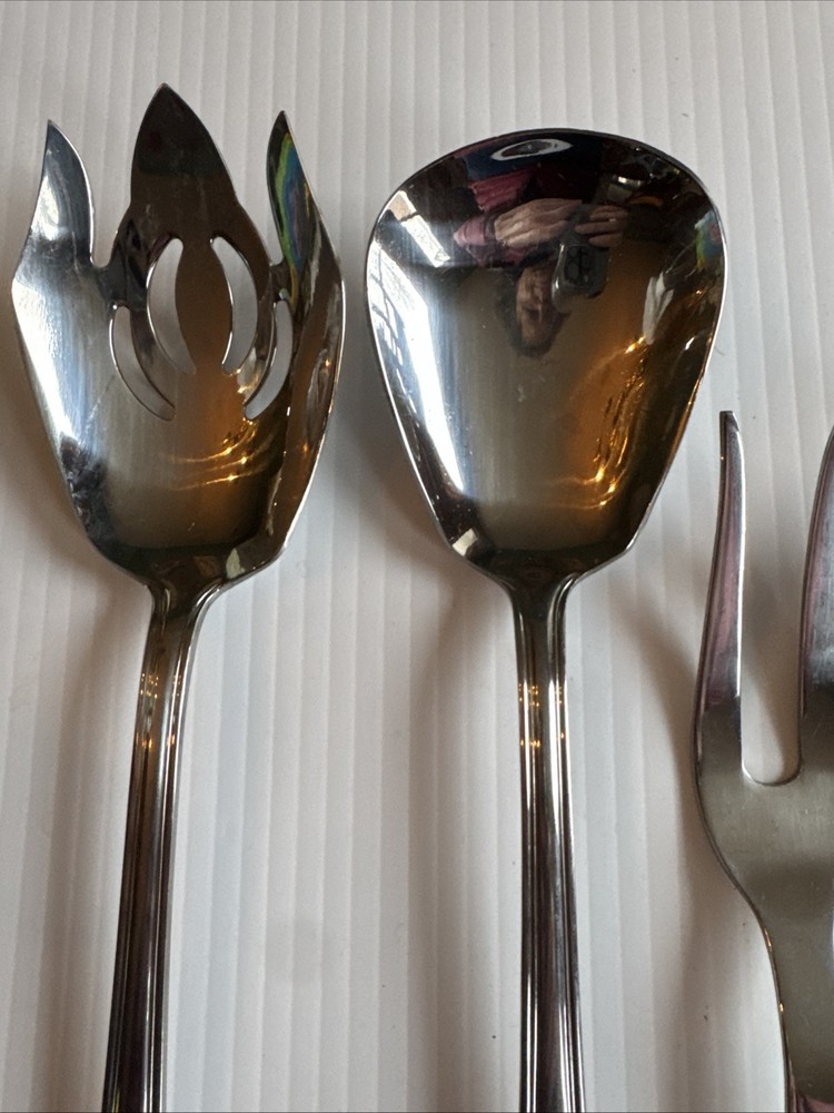 Reed & Barton Tarbor Stainless Steel Flatware 8 pc Serving Set