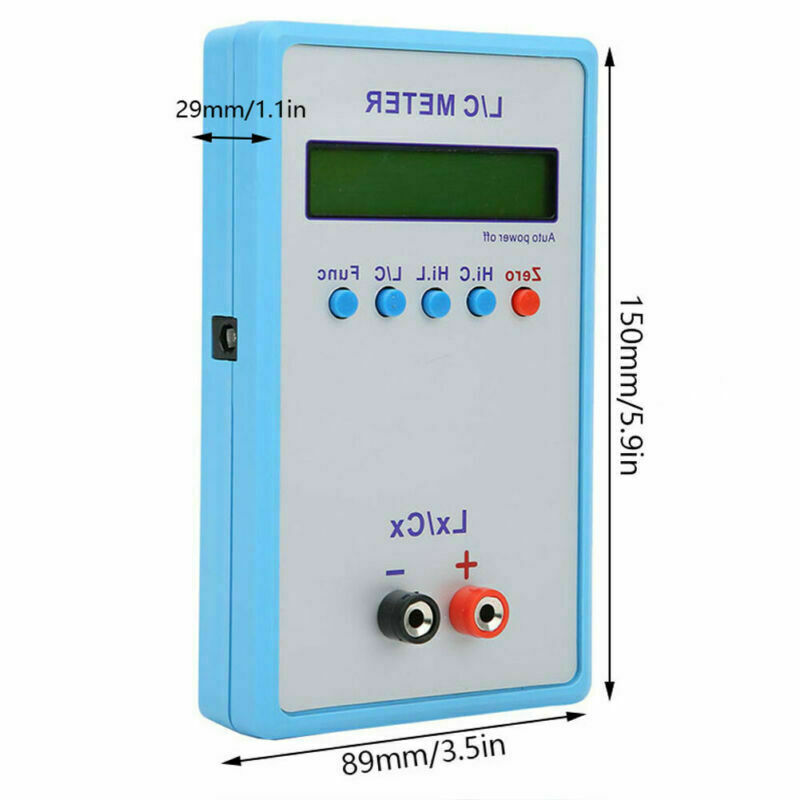 LC200A Handheld L/C Meter Inductance Capacitance Tester Meter Digital Multimeter