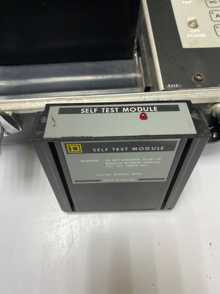 Square D Universal Test Set CBTUI, CBTM3 ME-NE-PE Test Module, TIF 770