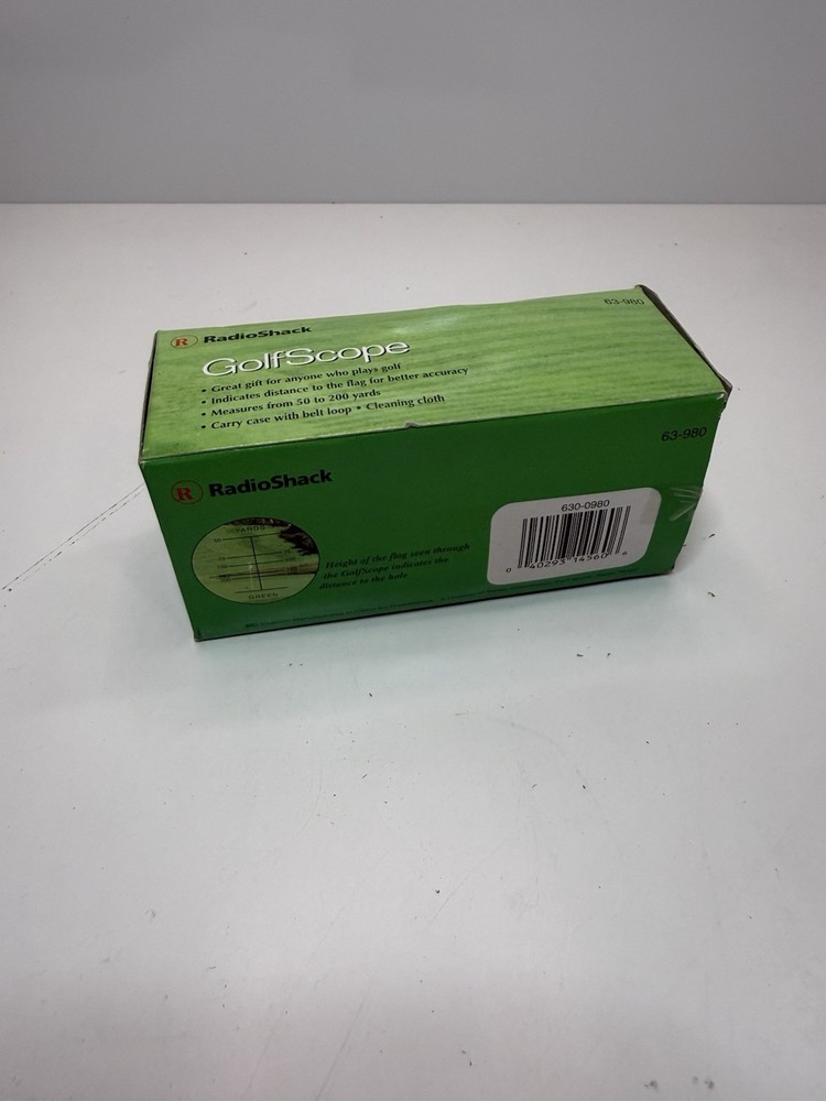 RadioShack GolfScope (Model 63-980)