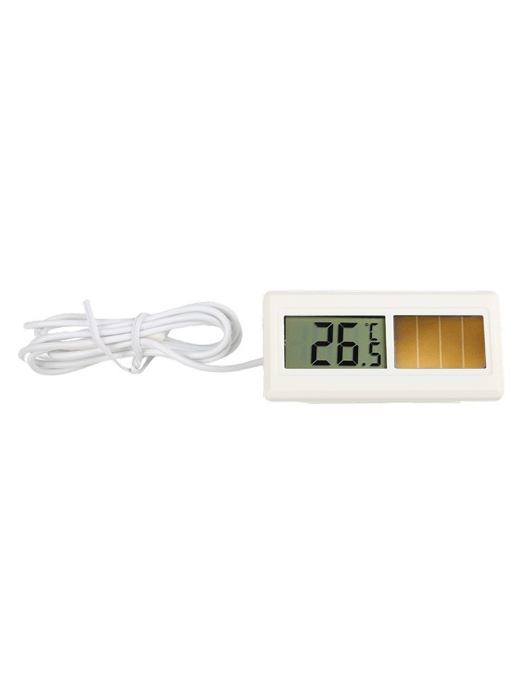 Sleek LCD Solar Thermometer Sensor for Accurate Temperature Measurement