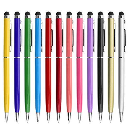 12x Universal Stylus Pens for Touch Screen Devices (iPad/iPhone/Tablets/Android)