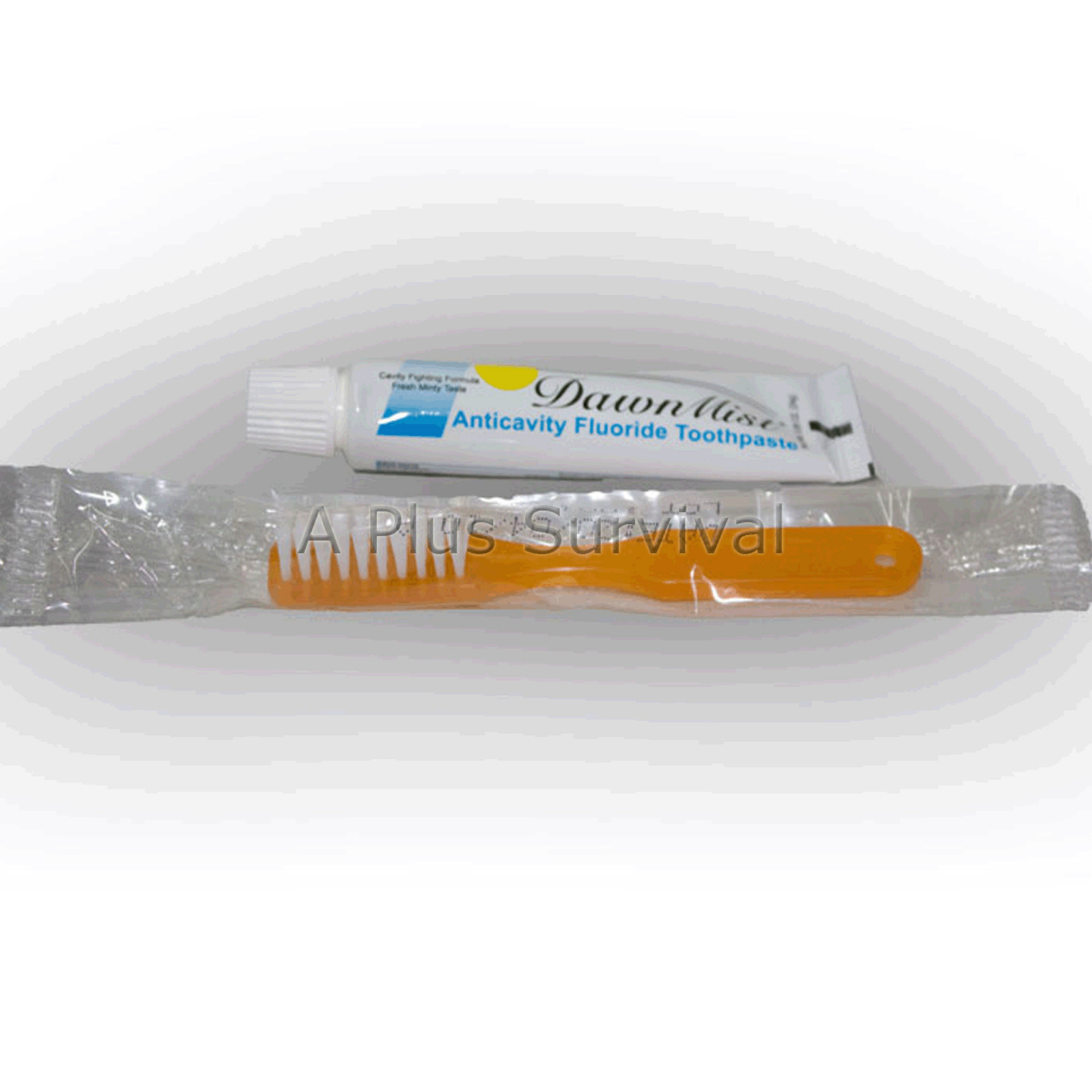 Lot of 10 - Toothbrush & Toothpaste Combo - Travel Size Homeless Church Shelter