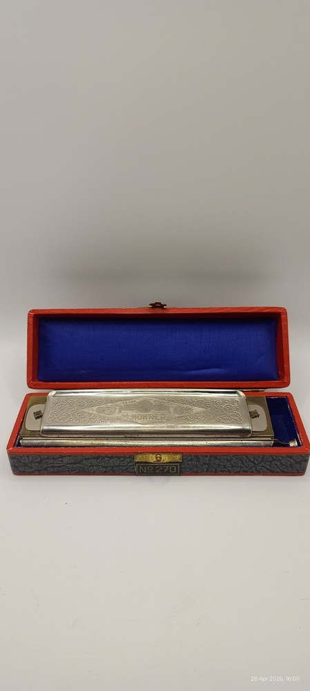 vintage M. Hohner "The Super Chromonica" Chromatic Harmonica