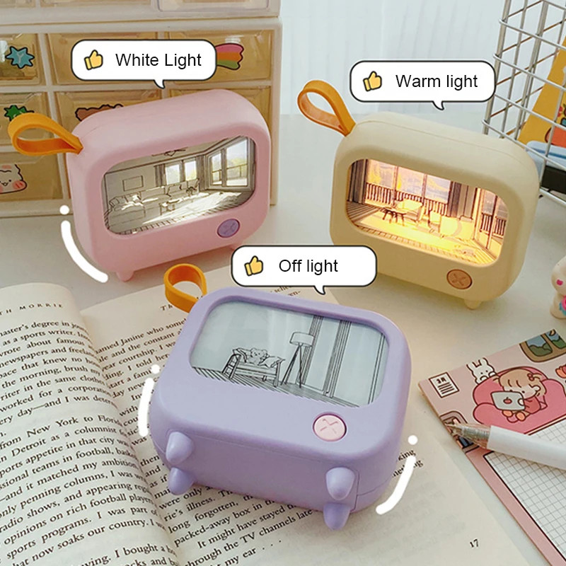 Kids Learning LED Night Light (Mini Desktop)