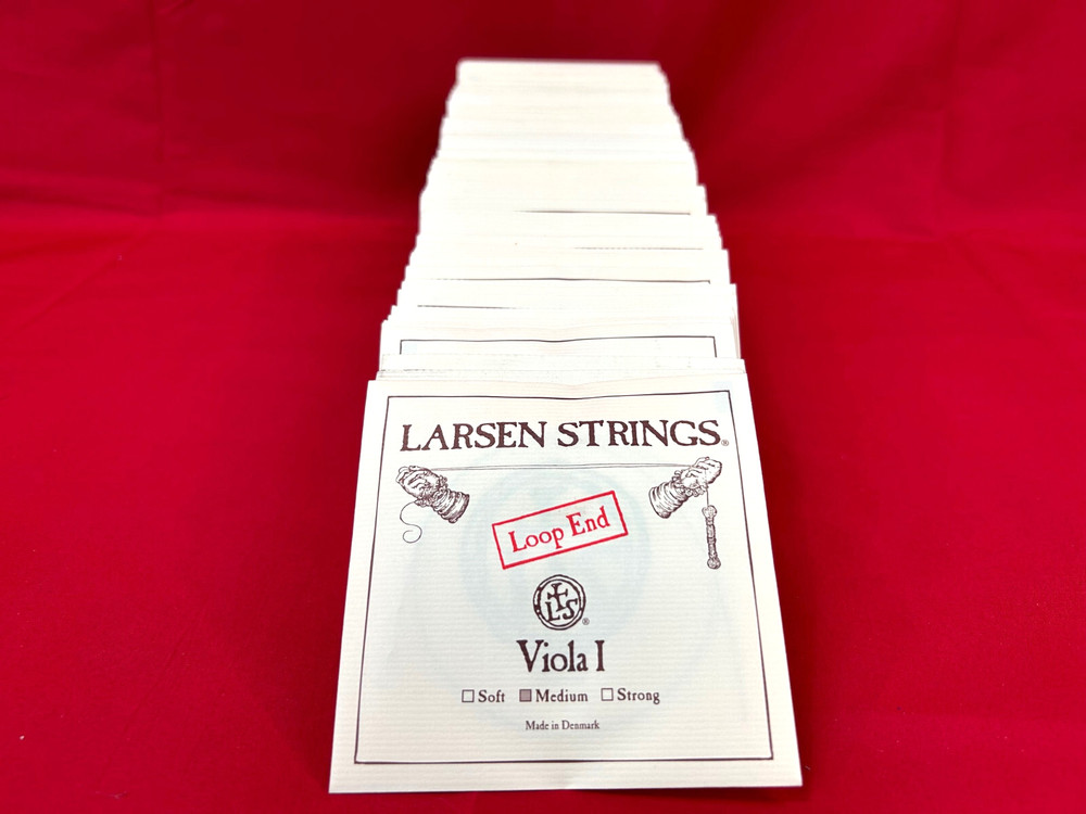 100% Authentic Larsen Viola A Strings 4/4 Regular Version Loop