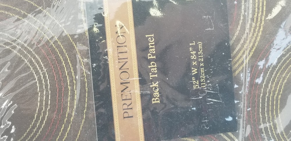 Premonition Back Tab Panel 52" W x 84" L NEW