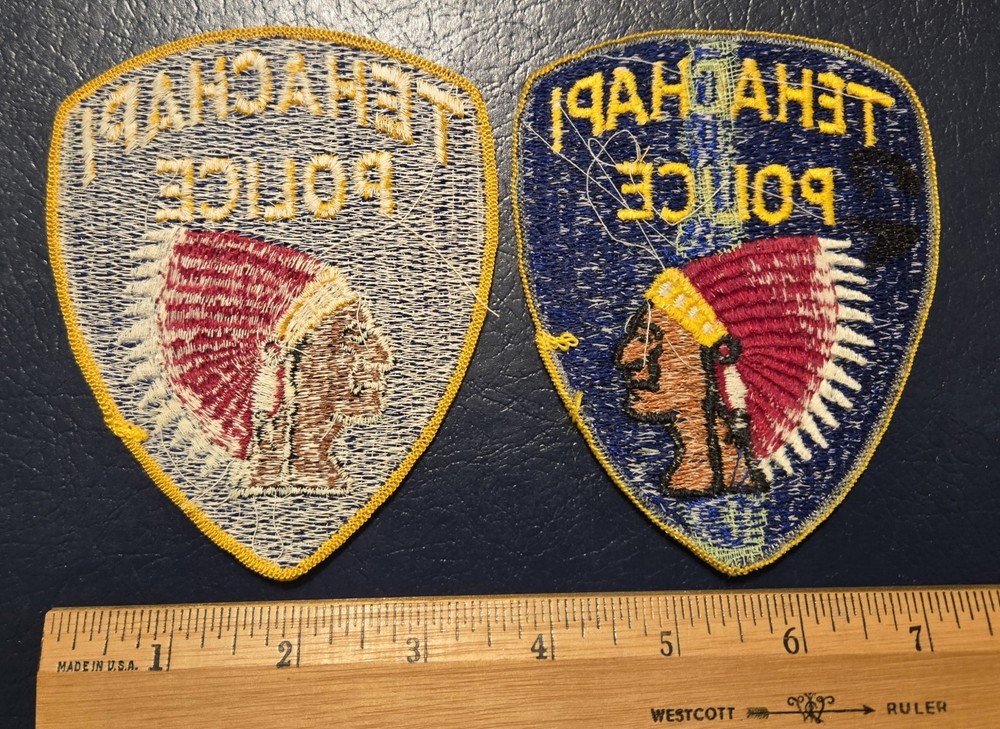 Tehachapi California Police Patches